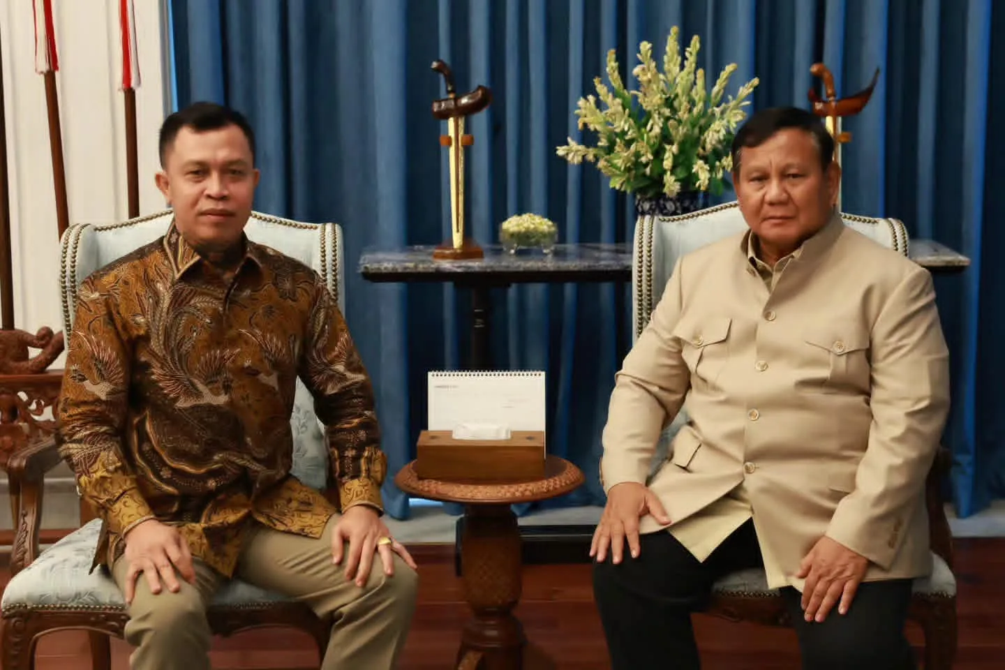 Prabowo Terima Panglima Jilah, Aspirasi Masyarakat Dayak Kalimantan Langsung Ditindaklanjuti