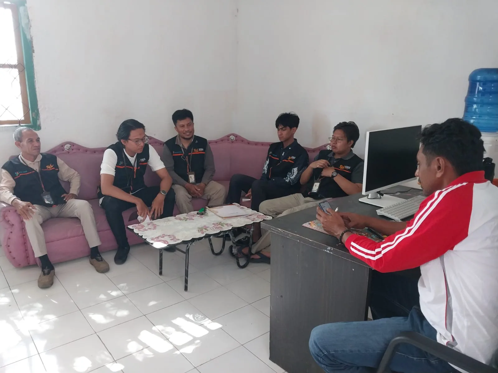 Percepat Target SE2026, Kepala BPS Halmahera Timur Sambangi Kantor Camat Maba Utara